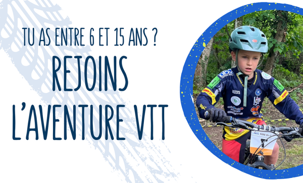 Rejoins l'aventure VTT avec le VCB